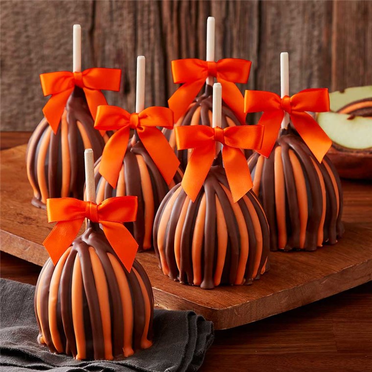Fall Triple Chocolate Caramel Apple 12-Pack | Mrs Prindables