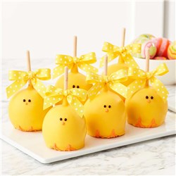 Charming Chickies Caramel Apple Gift, Set of 6