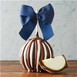 Triple Chocolate Father’s Day Jumbo Caramel Apple