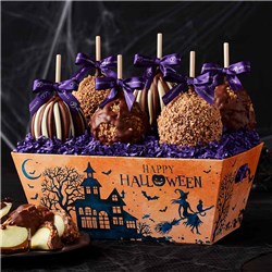 Wickedly Witchy Caramel Apple Gift Tray